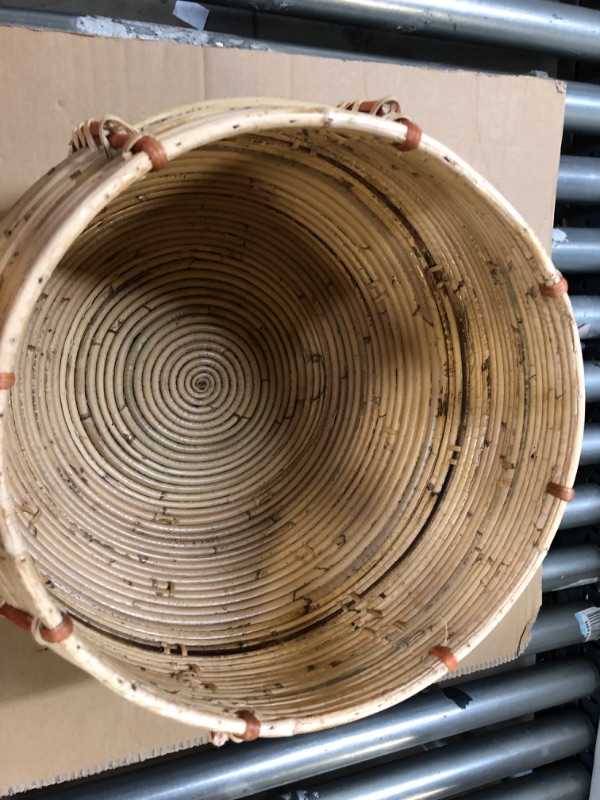 Photo 2 of  Jungalow Handcrafted Rattan Basket