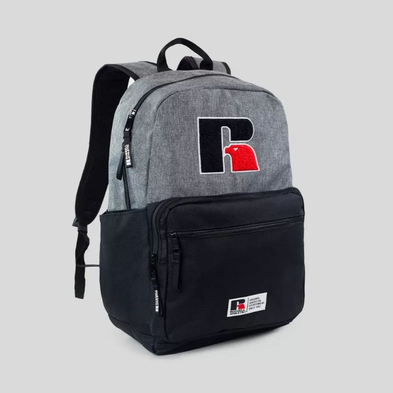 Photo 1 of Russell Athletic Playmaker 18" Backpack - Heather Gray/Black