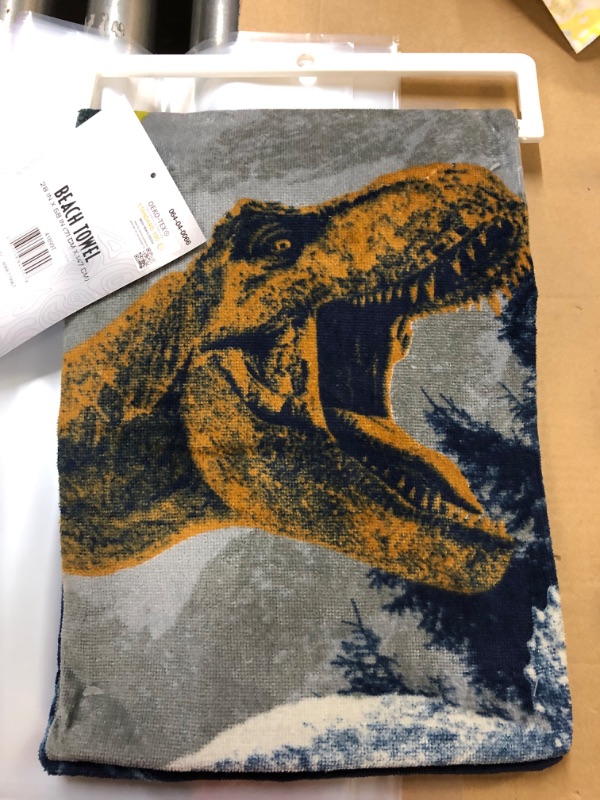 Photo 2 of Beach Towel Blue - Jurassic World