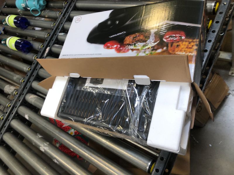 Photo 1 of Chefman Electric Smokeless Indoor Grill w/ Non-Stick Cooking Surface & Knob