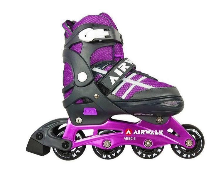 Photo 1 of Airwalk Youth Inline Skate - Plum Purple 5-8

