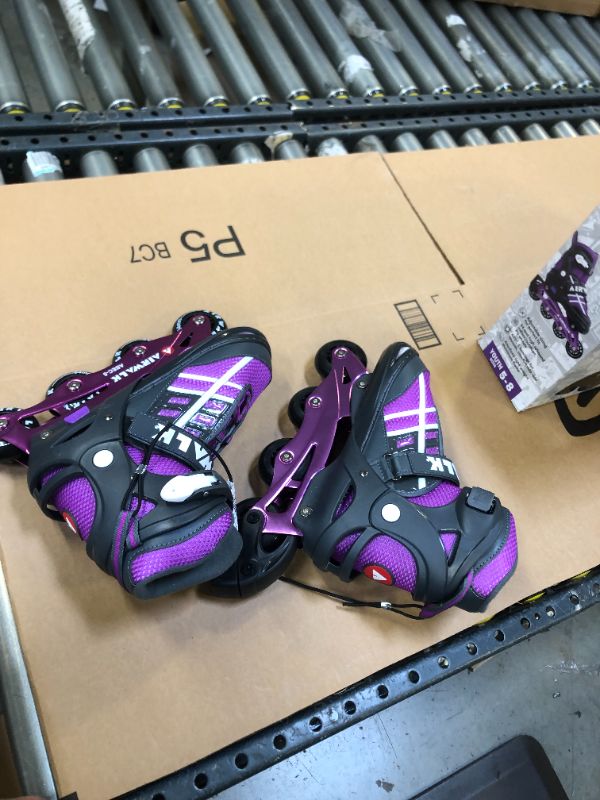 Photo 2 of Airwalk Youth Inline Skate - Plum Purple 5-8

