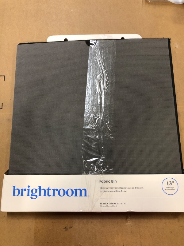 Photo 2 of 13" x 13" Fabric Bin - Brightroom™