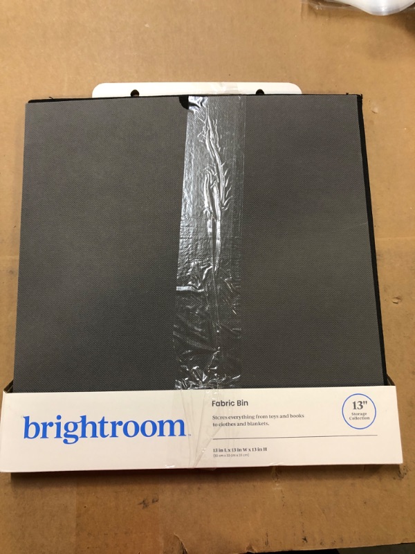 Photo 2 of 13" x 13" Fabric Bin - Brightroom™
