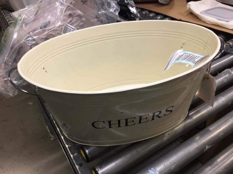 Photo 2 of Cheers Galvanized Metal Tub by Twine