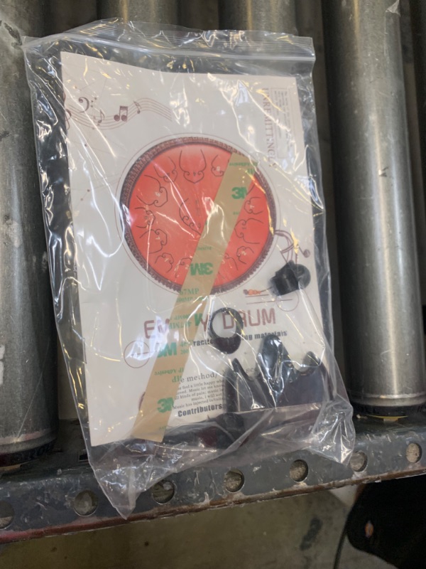 Photo 1 of 14 Inch 15 Note Steel Tongue Drum Percussion Instrument Lotus Hand Pan Drum with Ultra Wide Range and Drum Mallets Carry Bag, Box Packaging Damaged, Moderate Use, Scratches and Scuffs on item, Missing Parts, Missing Drum Mallets