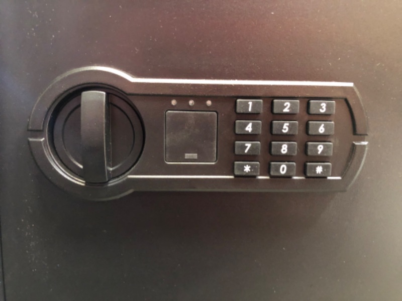 Photo 3 of Amazon Basics Steel Home Security Safe with Programmable Keypad - Secure Documents