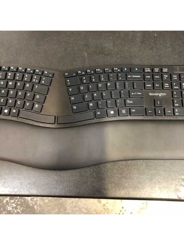 Photo 1 of Kensington Pro Fit Ergonomic Wireless Keyboard - Black (K75401Us)