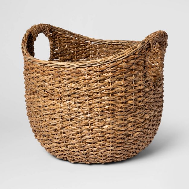 Photo 1 of Woven Aseana Large Round Market Basket - Threshold™


