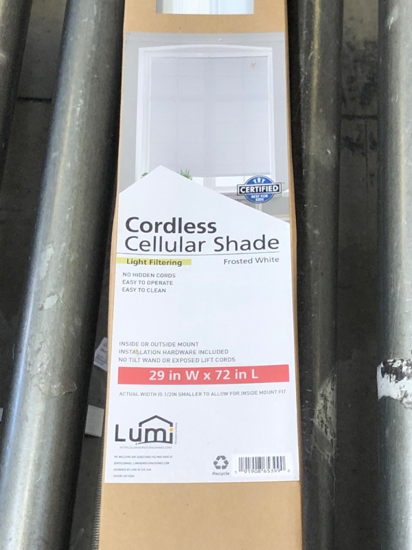 Photo 1 of 1pc Blackout Roller Window Shade with Slow Release System Gray - Lumi Home Furnishings



