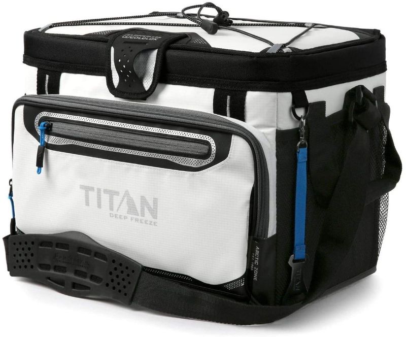 Photo 1 of Arctic Zone Titan Deep Freeze Zipperless Hardbody Cooler - White (24 Can)
