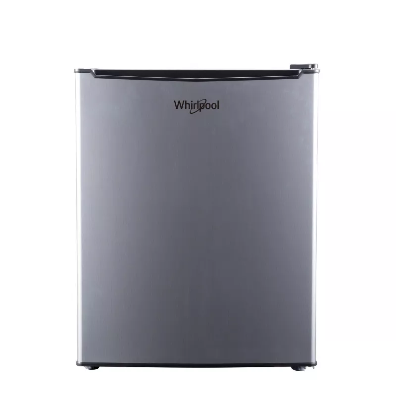 Photo 1 of Whirlpool 2.7 cu ft Mini Refrigerator - Stainless Steel - WH27S1E

