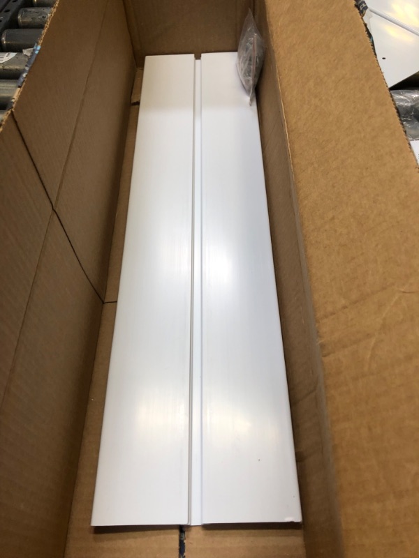 Photo 1 of SIKADEER Sliding Door Seal Kit for Portable Air Conditioner of Exhaust Hose 5.9 Inch Diameter with Coupler Adjustable Max Length to 90 Inch Portable AC Door Vent Kit PVC for Sliding Window
