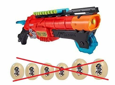 Photo 1 of ZURU X-SHOT 4867 Dino Attack Claw Hunter Foam Blaster