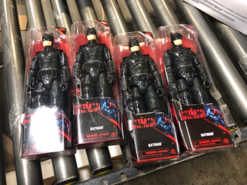 Photo 3 of 4pack DC Comics, Batman 12-inch Action Figure, The Batman Movie Collectible Kids Toys for Boys and Girls Ages 3 and up