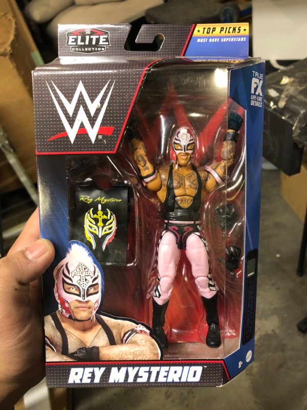 Photo 2 of WWE Top Picks Elite Collection Rey Mysterio Action Figure