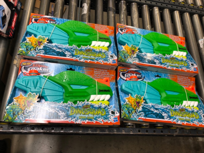 Photo 2 of 4pack NERF Super Soaker DinoSquad Dino-Soak Water Blaster

