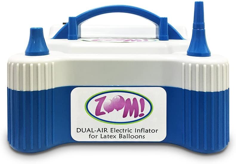 Photo 1 of Zoom Electric Dual Air Inflator for Latex Balloons -- Missing tip extensions
