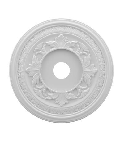 Photo 1 of 19"OD x 3 1/2"ID x 1"P Baltimore Thermoformed PVC Ceiling Medallion (Fits Canopies up to 7 3/4")