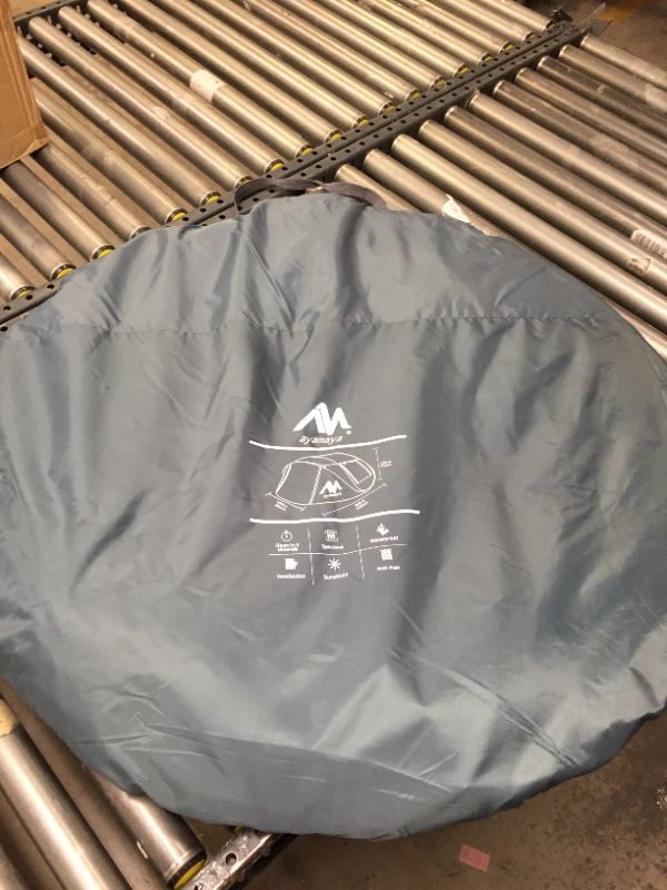 Photo 1 of 4 Person Easy Pop Up Tent Waterproof Automatic Setup 2 Doors-Instant Family Tents for Camping Hiking & Traveling
