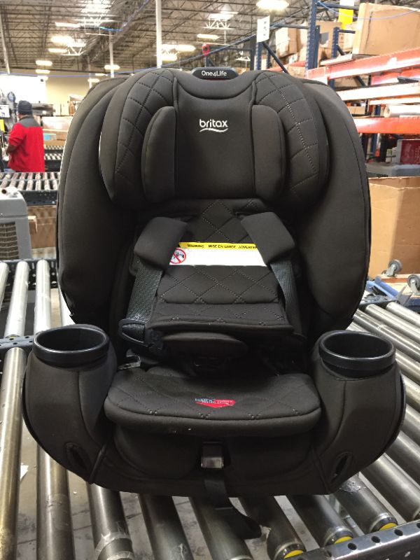 Photo 2 of Britax One4Life ClickTight All-in-One Car Seat, Black Diamond
