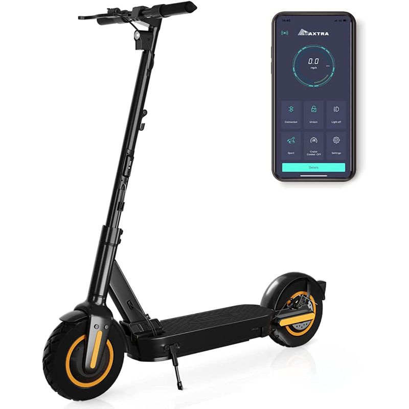 Photo 1 of MAXTRA E120 Electric Scooter with Seat for Kids Ages 6-12, 60 Mins Long Battery Life, Removable Seat 2 Riding Styles, 155lbs Max Load
