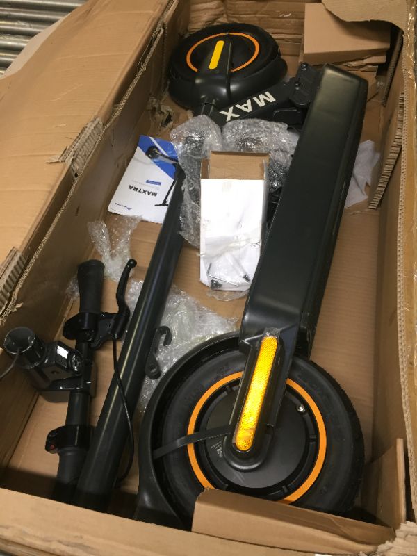 Photo 2 of MAXTRA E120 Electric Scooter with Seat for Kids Ages 6-12, 60 Mins Long Battery Life, Removable Seat 2 Riding Styles, 155lbs Max Load
