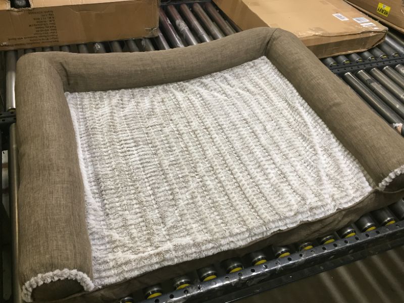 Photo 1 of large pet bed brown