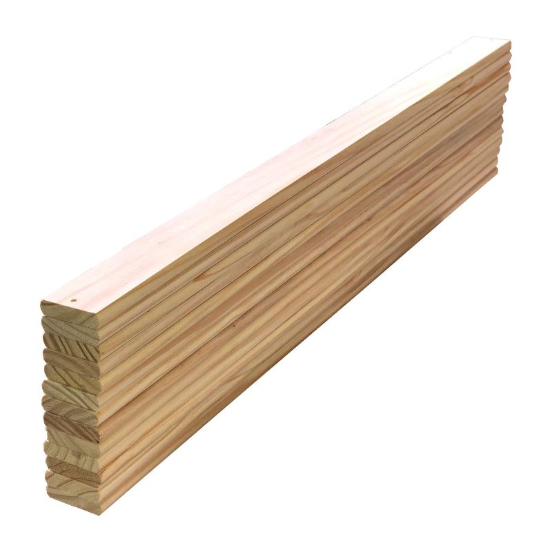 Photo 1 of twin size wood slats