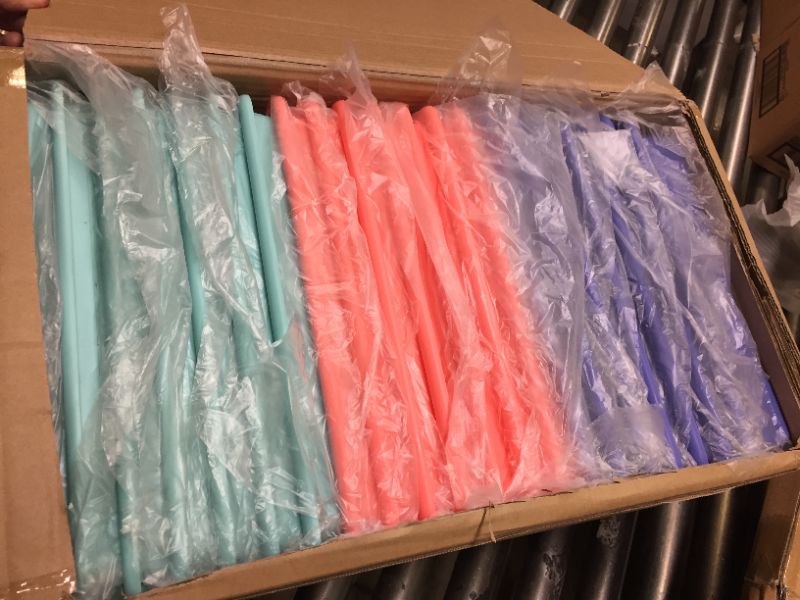 Photo 2 of case of Plastic Storage Trays for Bathroom Vanity Countertops 21pcs multicolored