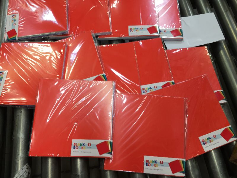 Photo 1 of COLOR BLANK BOOKS 12PACKS- 96 SHEETS IN TOTAL  