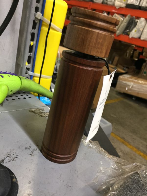 Photo 2 of Wood Pepper Grinder 7.5" Brown - Hearth & Hand™ with Magnolia


