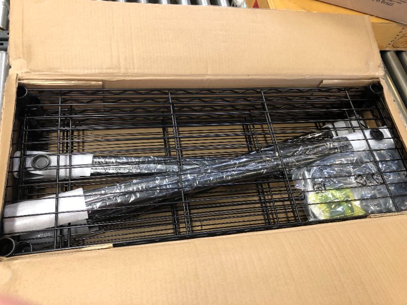 Photo 1 of 5-Shelf Shelving Unit - Black