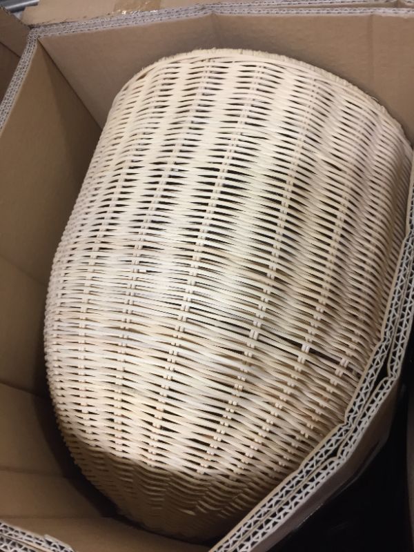 Photo 2 of Addison Rattan Floor Lamp Natural - Threshold™

