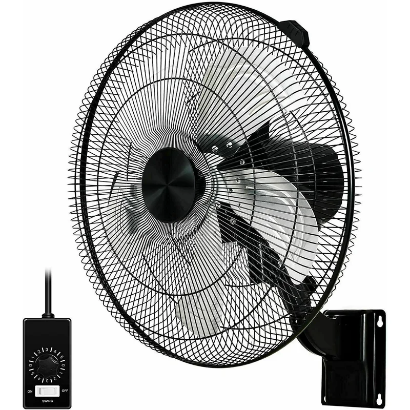 Photo 1 of 18inch Wall-Mount Fan (Part number: HIFANXWALLMOUNTPRO18RC), MISSING WALL MOUNT PIECE, LOOSE HARDWARE