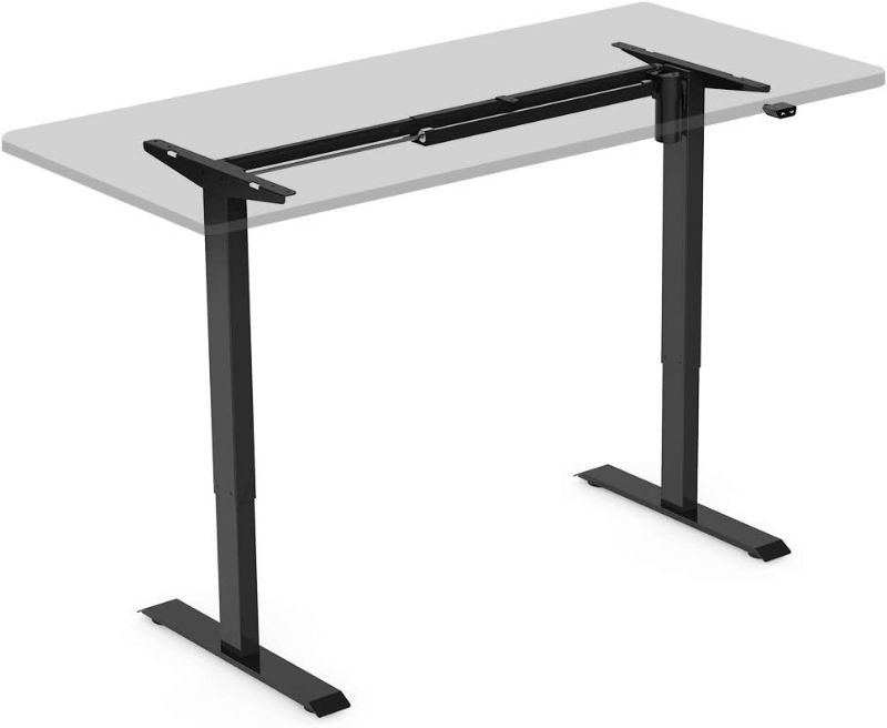 Photo 1 of FLEXISPOT EC1B Height Adjustable Desk Frame DIY Electric Sit Stand Desk Base Home Office Stand up Desk Legs(Black Frame Only)
