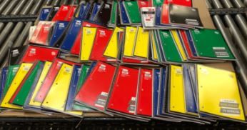 Photo 1 of various notebooks