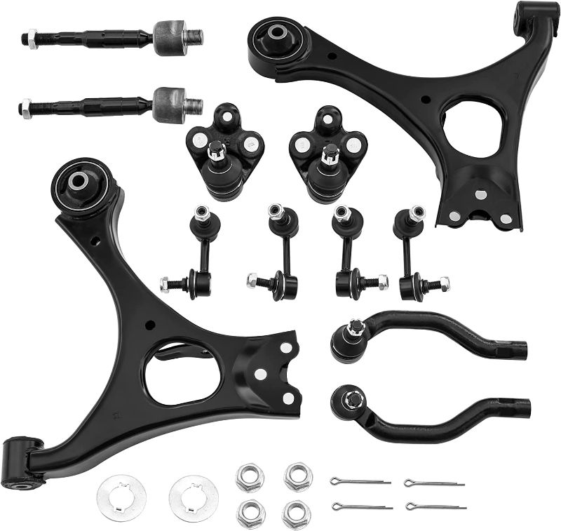 Photo 1 of 
AUTOSAVER88 Front Control Arm kit Compatible with 2006-2011 Civic 1.8L -w/Ball Joint, Tie Rod, Sway bar End Link Assembly