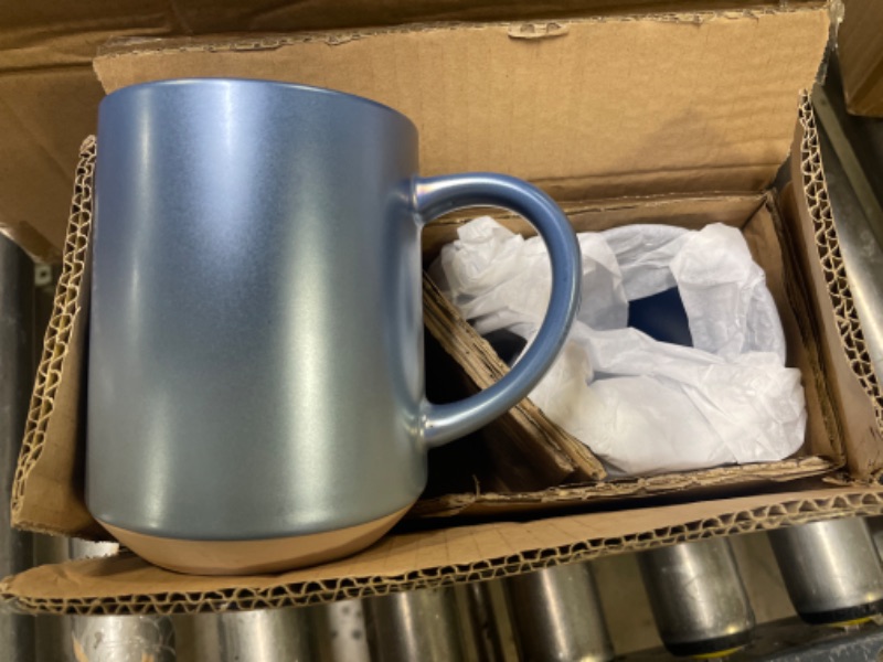 Photo 2 of 19oz Stoneware Ombre Mug - Threshold™ 2PACK 
