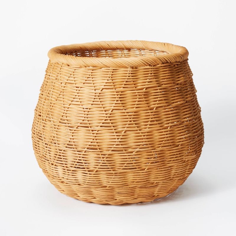 Photo 1 of Medium Light Woven Round Basket - Threshold™ designed with Studio McGee

