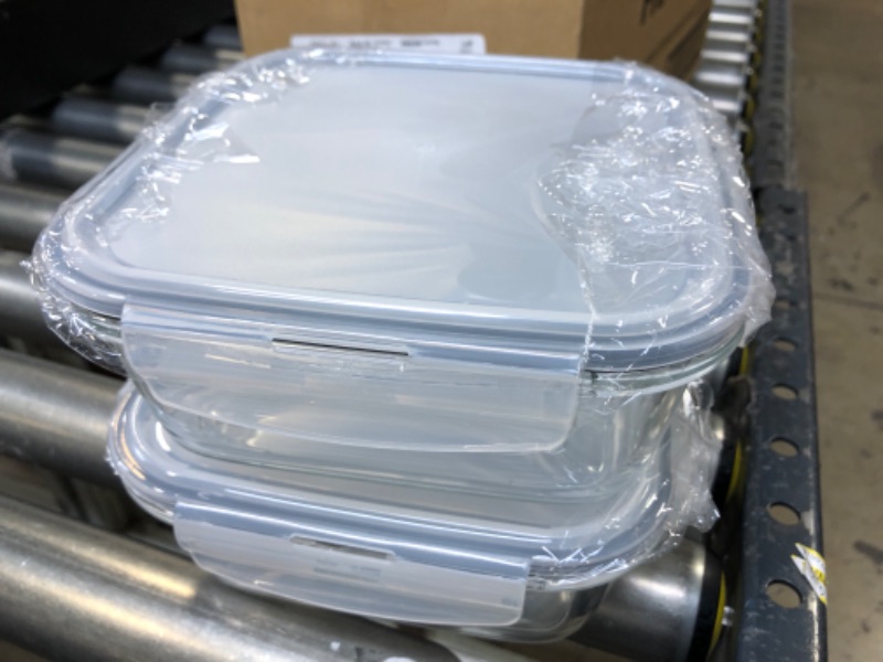 Photo 1 of 4pack Square Glass Food Storage Container - Made By Design™

