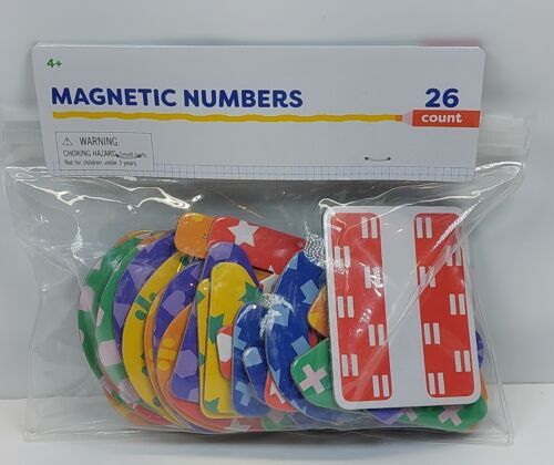 Photo 1 of case of 24 Target Learn and Play Magnetic Numbers Bullseye 2022 Teacher School Educational
