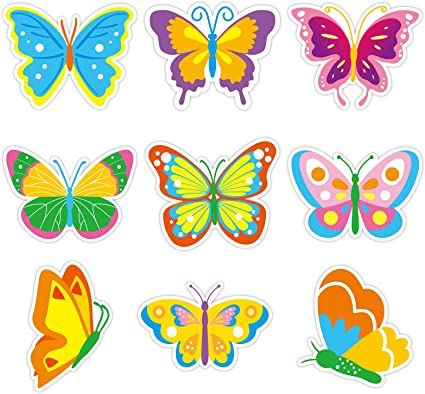 Photo 1 of 45 Pcs Butterfly Cutouts for Bulletin Board Springtime Summer Back to School Classroom Daycare Wall Decorations
2 pack