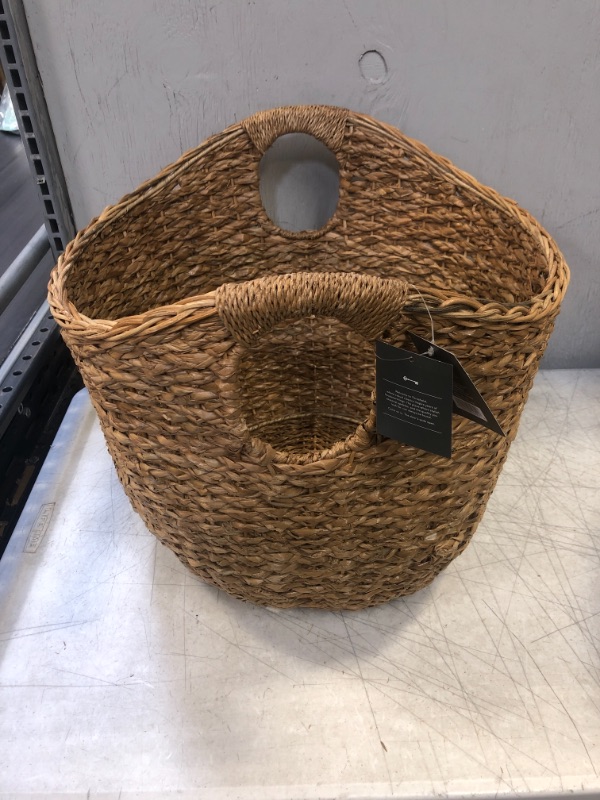 Photo 2 of Woven Aseana Large Round Market Basket - Threshold 
16 IN H X 18 IN DIA