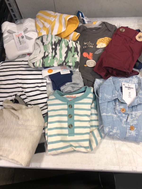 Photo 1 of ASSORTED BABY CLOTHES SZ NB-2T