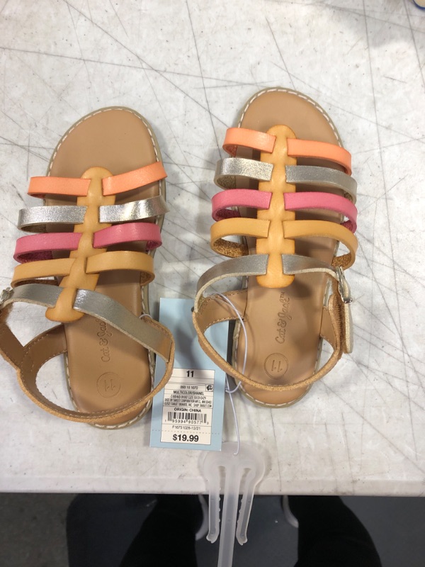 Photo 1 of cat and jack toddler multicolor shanel sz 11