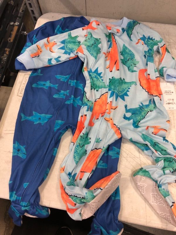 Photo 2 of Carter's Just One You® Baby Boys' 2pk Dinosaurs/Sharks Sz 3T