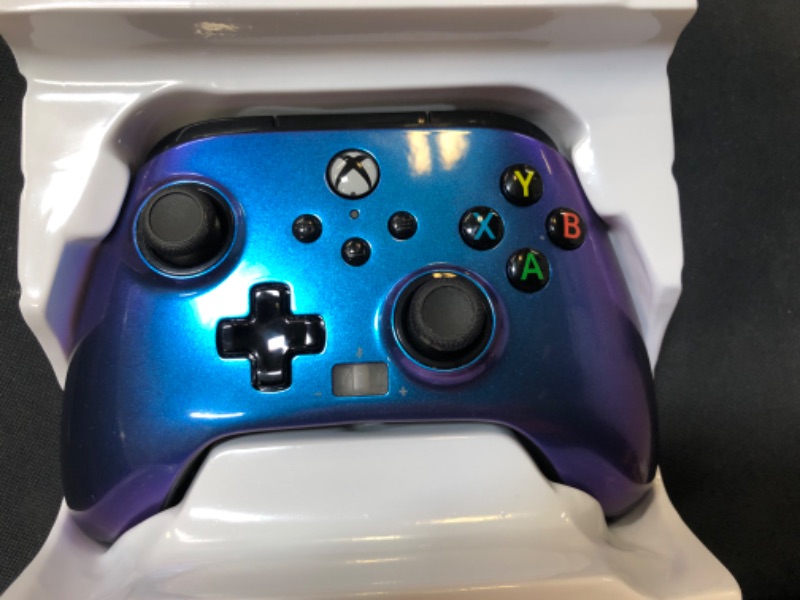 Photo 2 of PowerA Officially Licensed Microsoft: Wired Controller - Nebula Blue (Xbox One)
