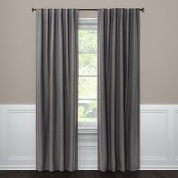 Photo 1 of 1pc Blackout Aruba Linen Window Curtain Panel - Threshold™

