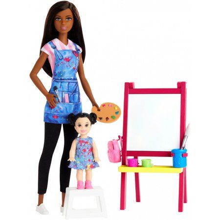 Photo 1 of Barbie Art Teacher Doll - Multi
